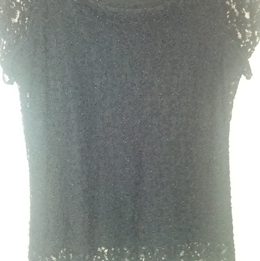 Black Lace Dress top